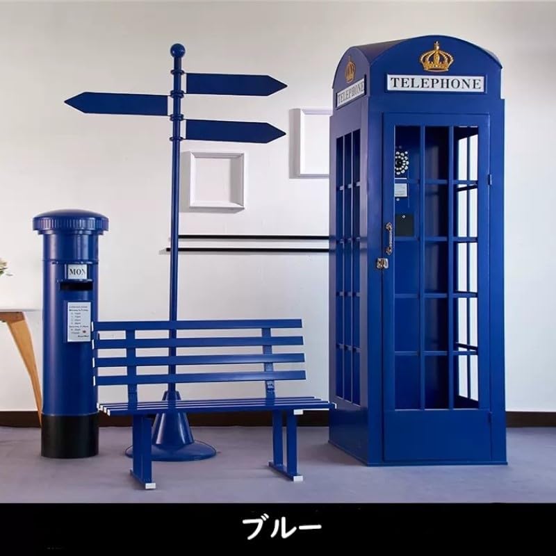 Amazon.co.jp: 【Russel】電話ボックス テレフォン 大型オブジェ